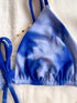 The Hand Dyed Maya Top - Blue Shibori